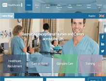 Tablet Screenshot of h1healthcare.com